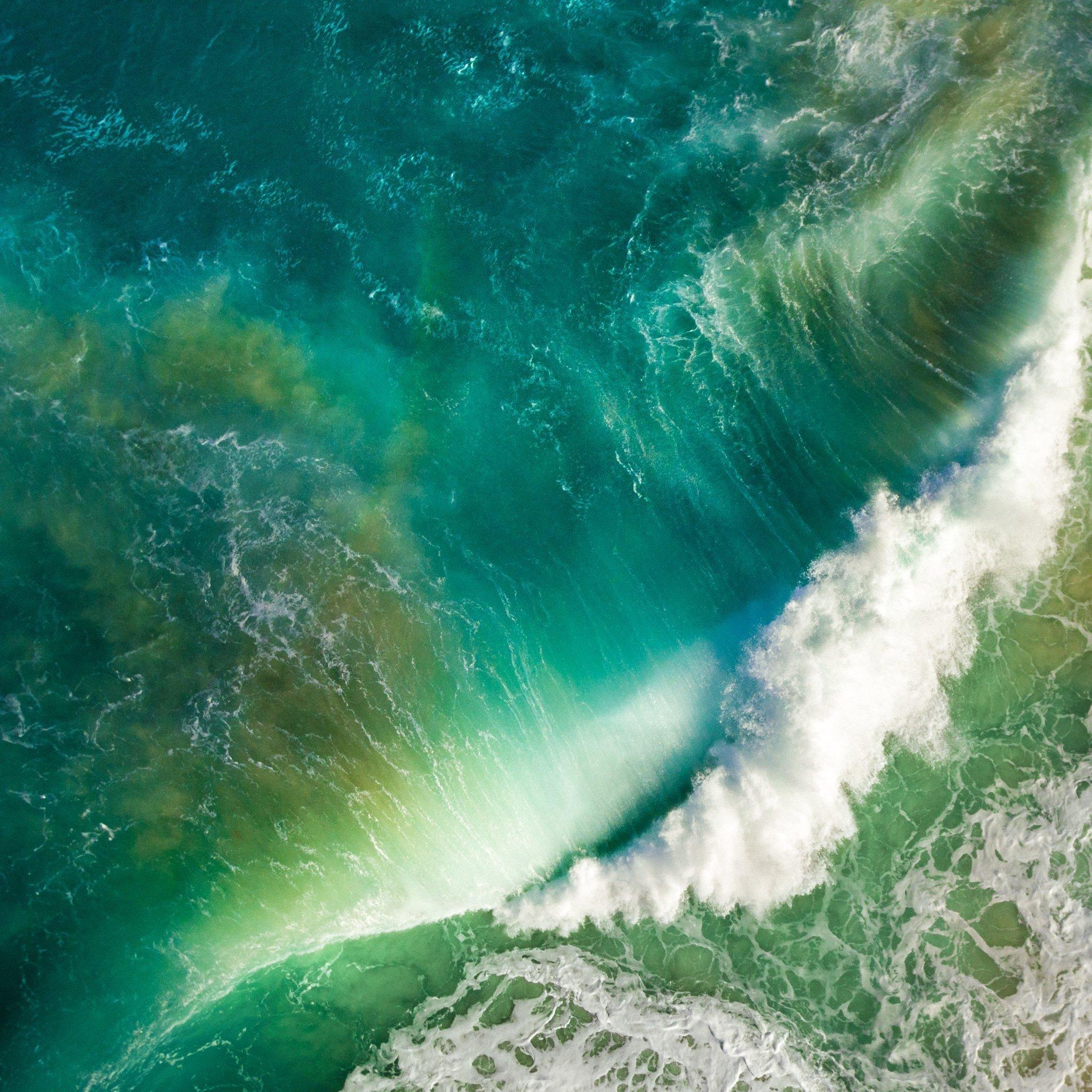 2048x2048 Ocean Wave IPhone Wallpaper 2048x