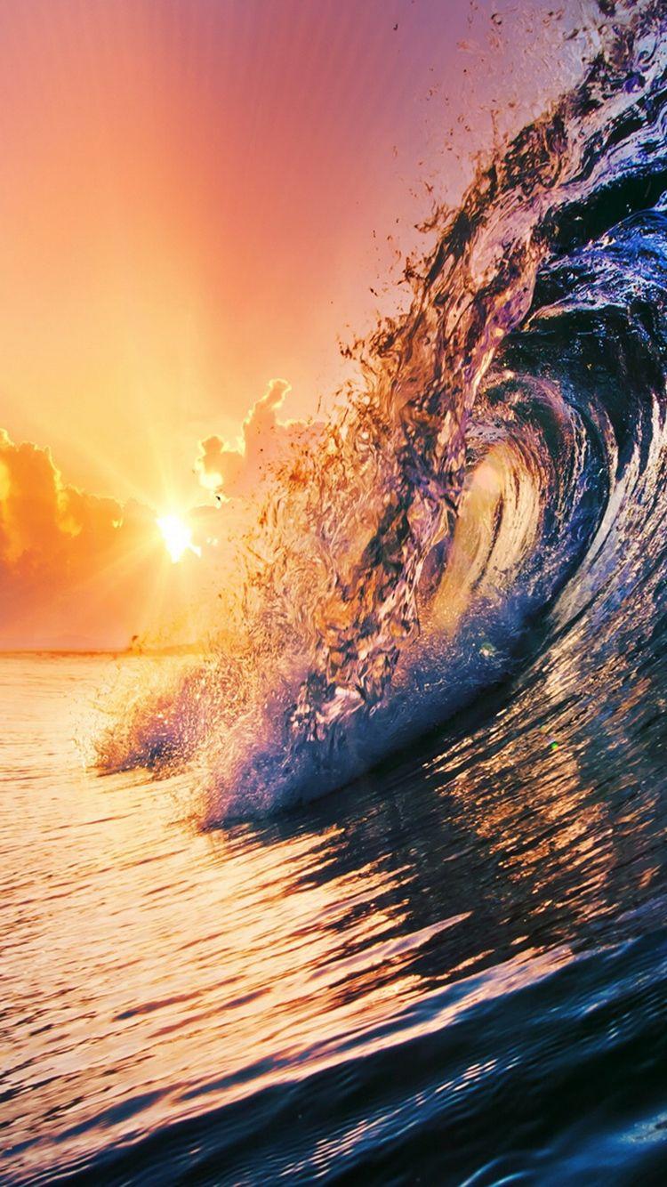 750x1334 Waves Wallpaper iPhone