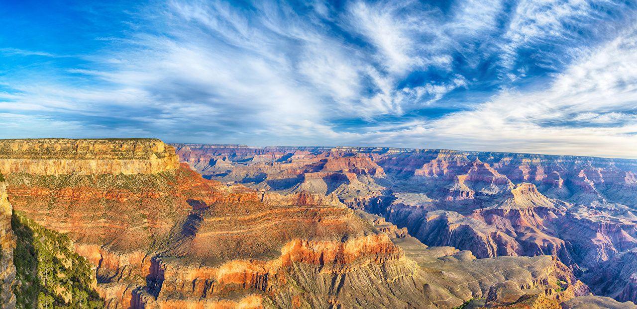 1280x622 Wallpaper Grand Canyon Park USA Nature Canyon mountain Sky park