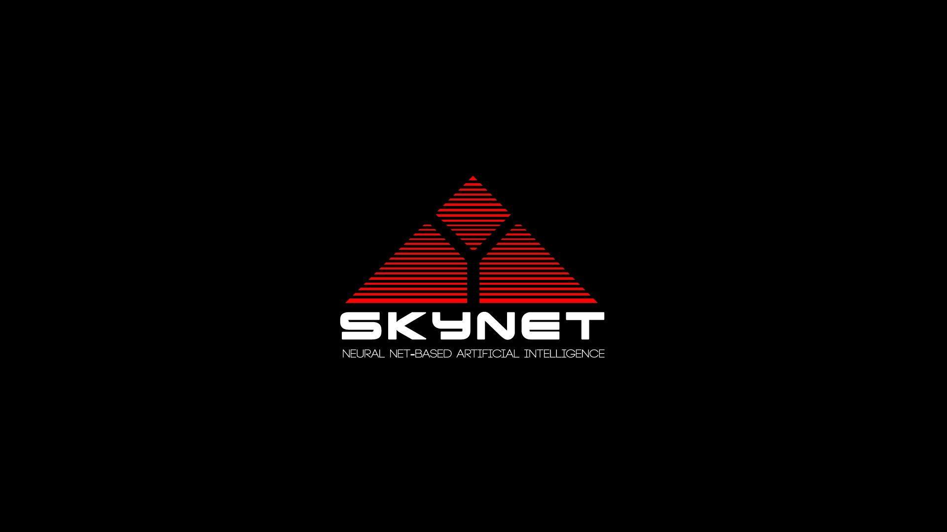 1920x1080 The Terminator, Skynet, Logo, Movies, Minimalism, Typography