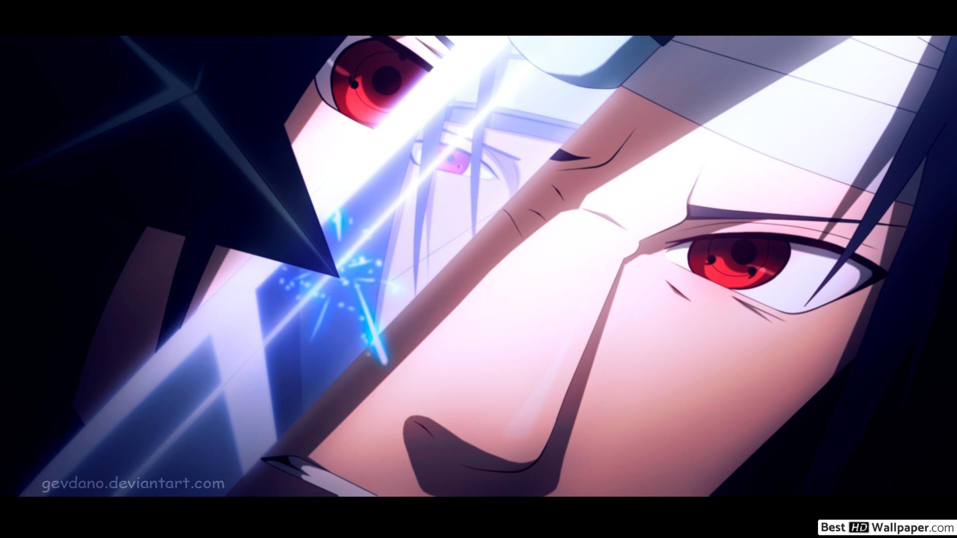 1920x1080 Naruto Shippuden Uchiha Vs Itachi Uchiha HD wallpaper download