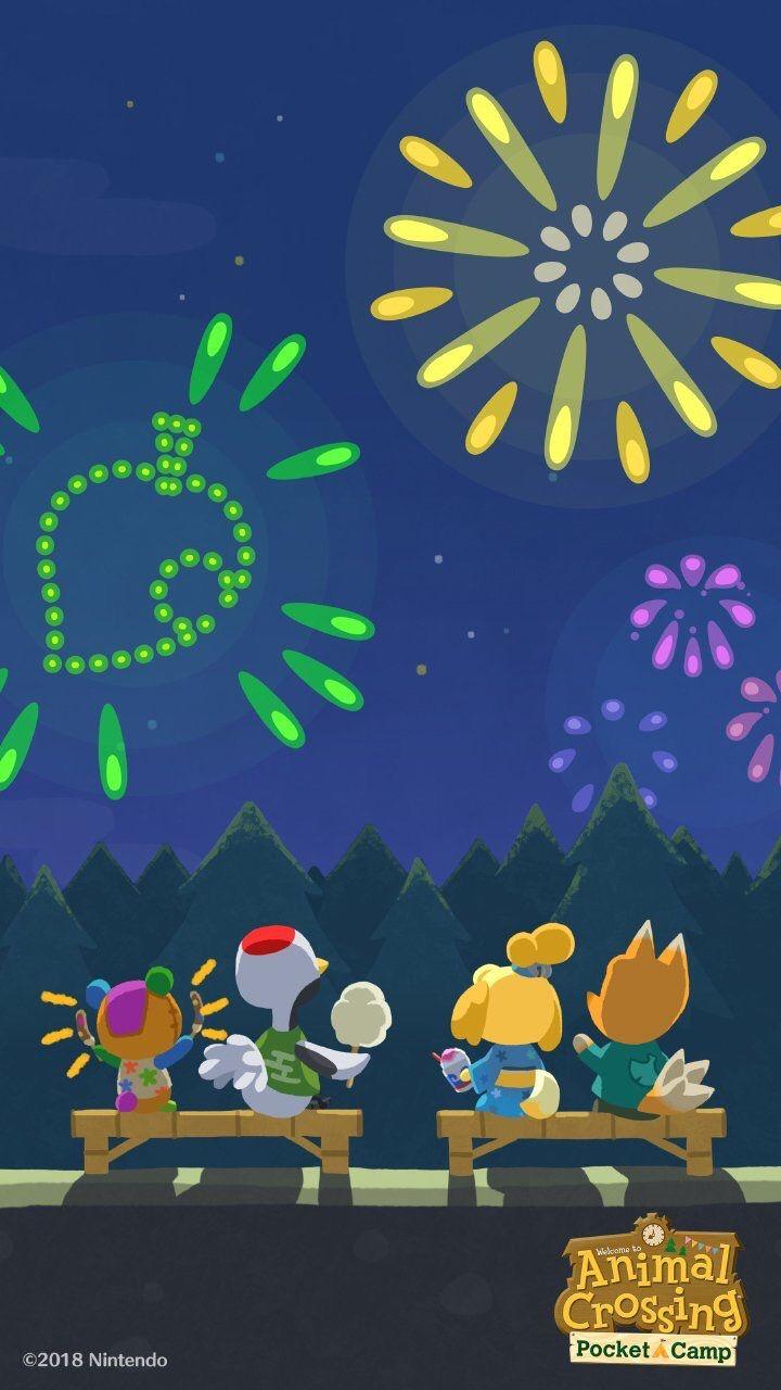 720x1280 Animal crossing pocket camp summer iphone wallpaper acpc. Animal