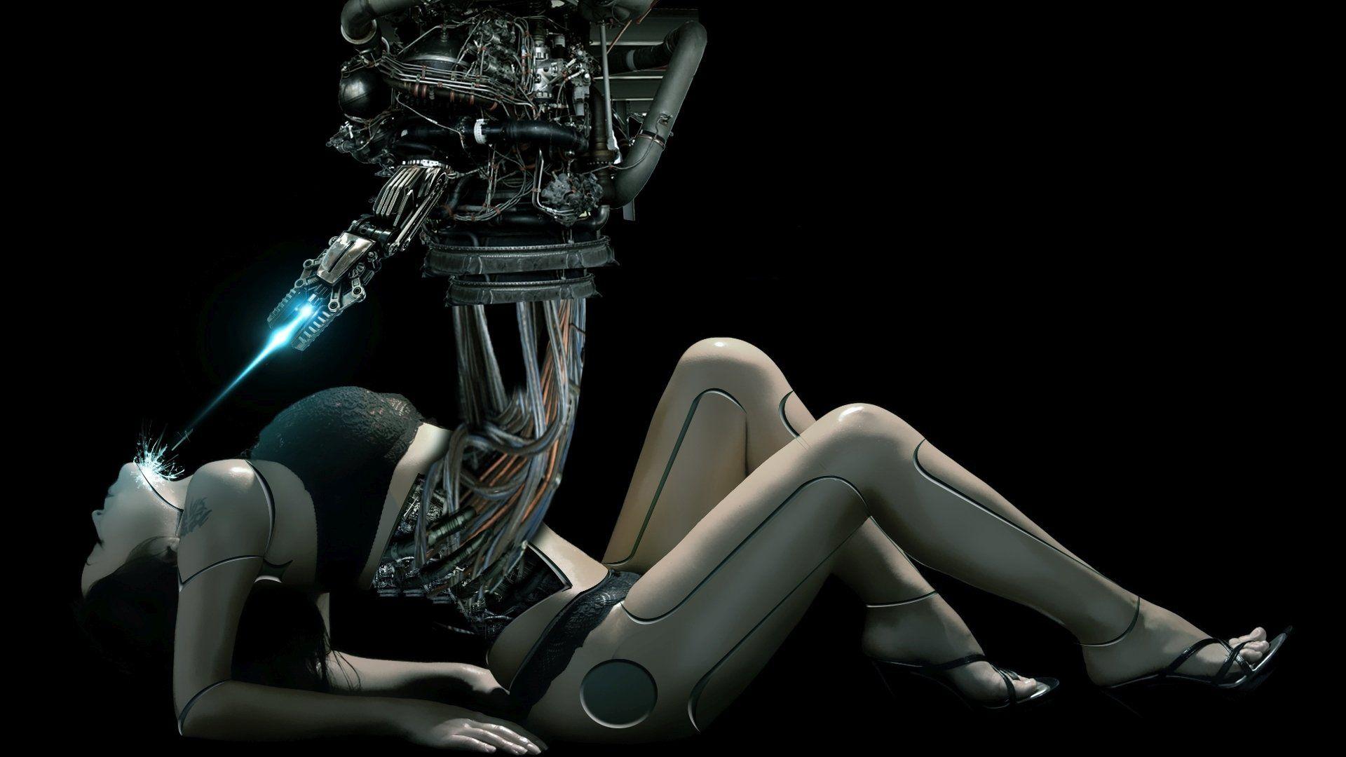 1920x1080 HD Sci Fi Cyborg Revival: Futuristic Fusion In High Defx1080