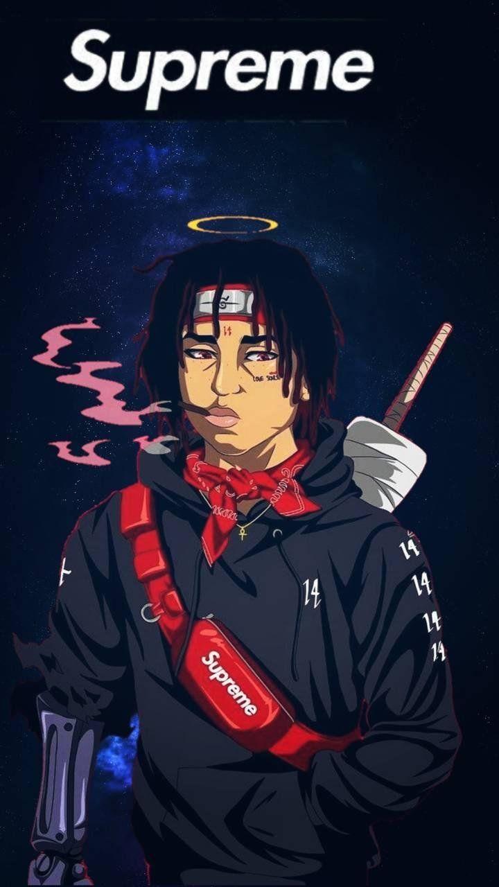 720x1280 Trippie Redd Wallpaper Cartoon