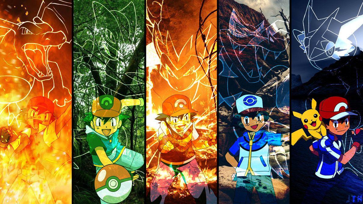 Pokemon Ash Ketchum Wallpaper