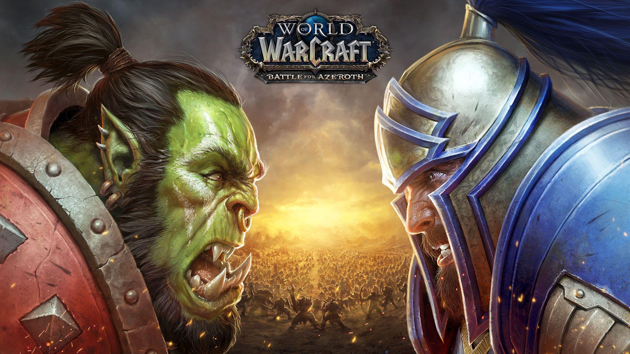 2560x1440 Orc vs Human for Azeroth Wallpaper [2560x1440]