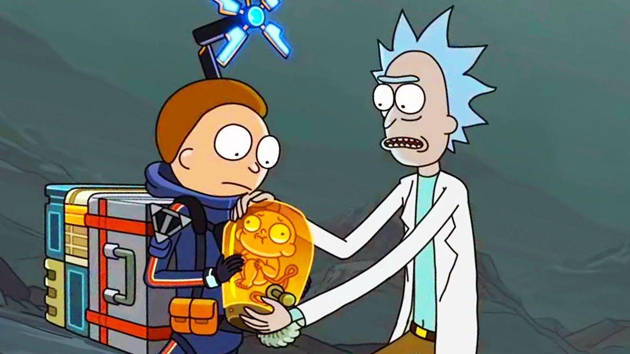 1280x720 DEATH STRANDING Rick and Morty Funny Commercial