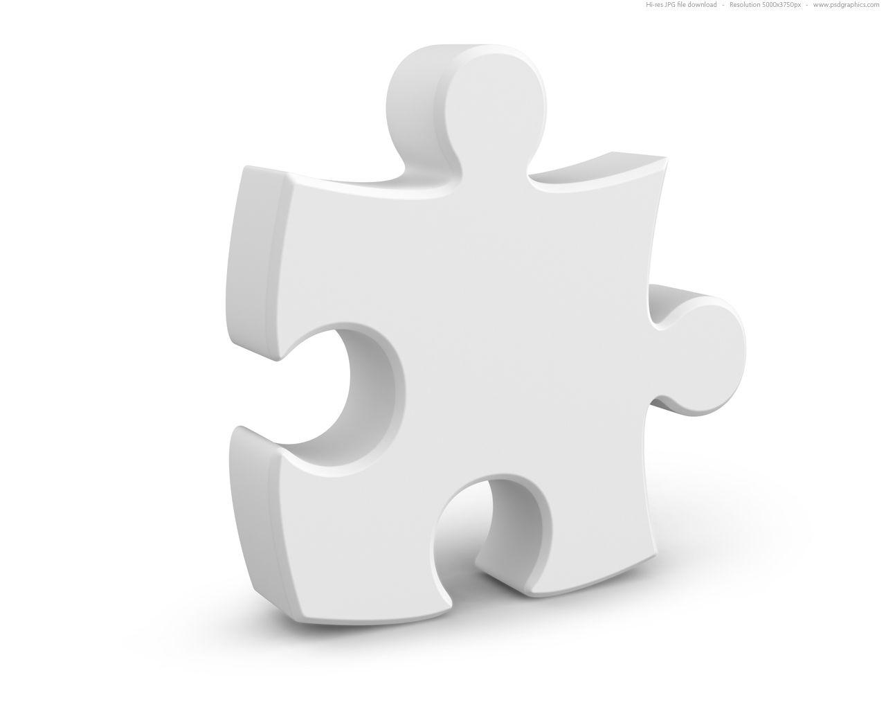 1280x1024 Single jigsaw puzzle piece, 3D symbol