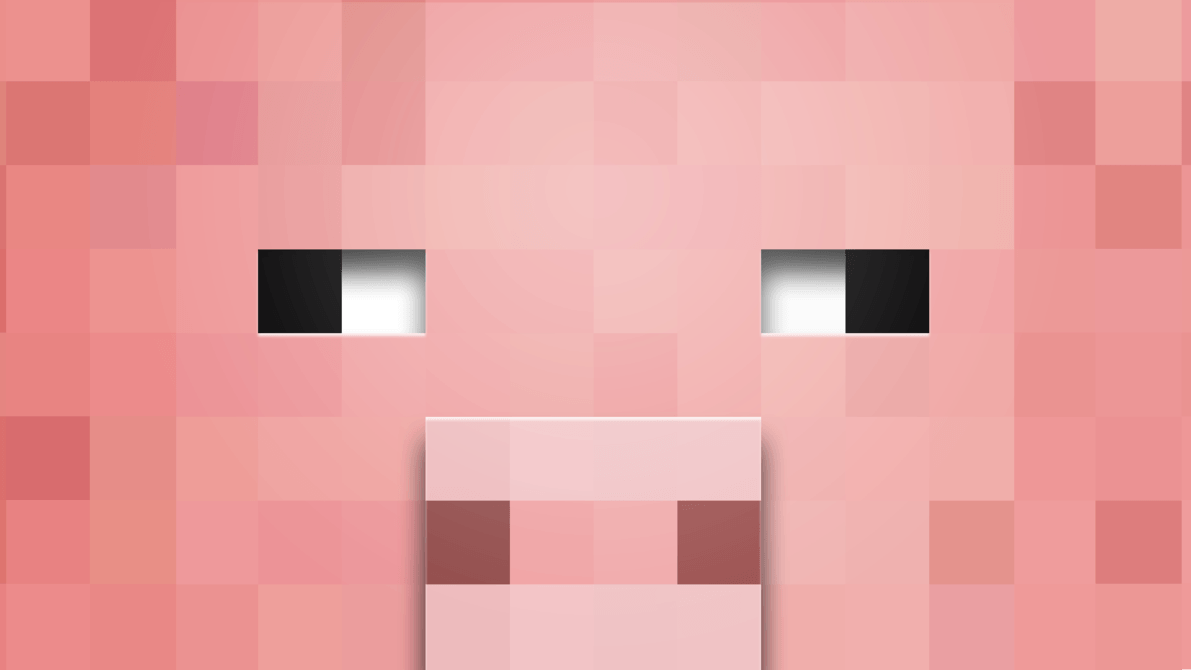 1191x670 Minecraft Hình nền lợn Redux