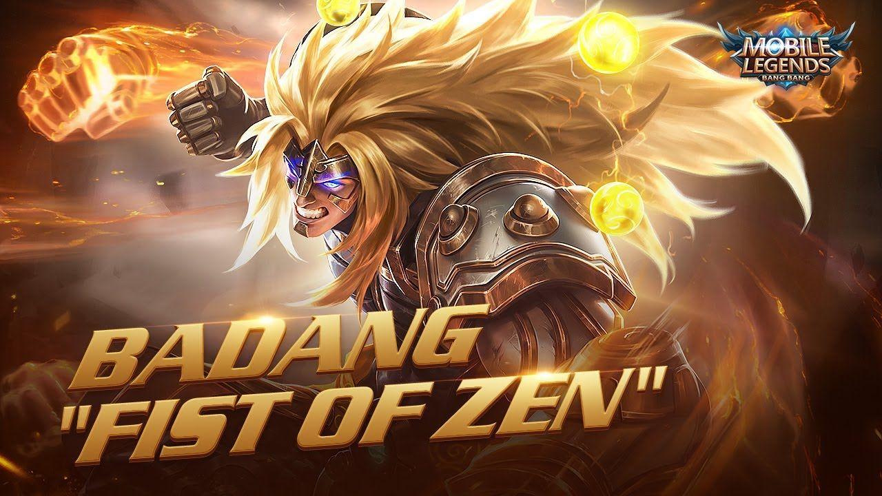1280x720 BADANG Giao diện mới.  FIST OF ZEN.  Mobile Legends: Bang Bang