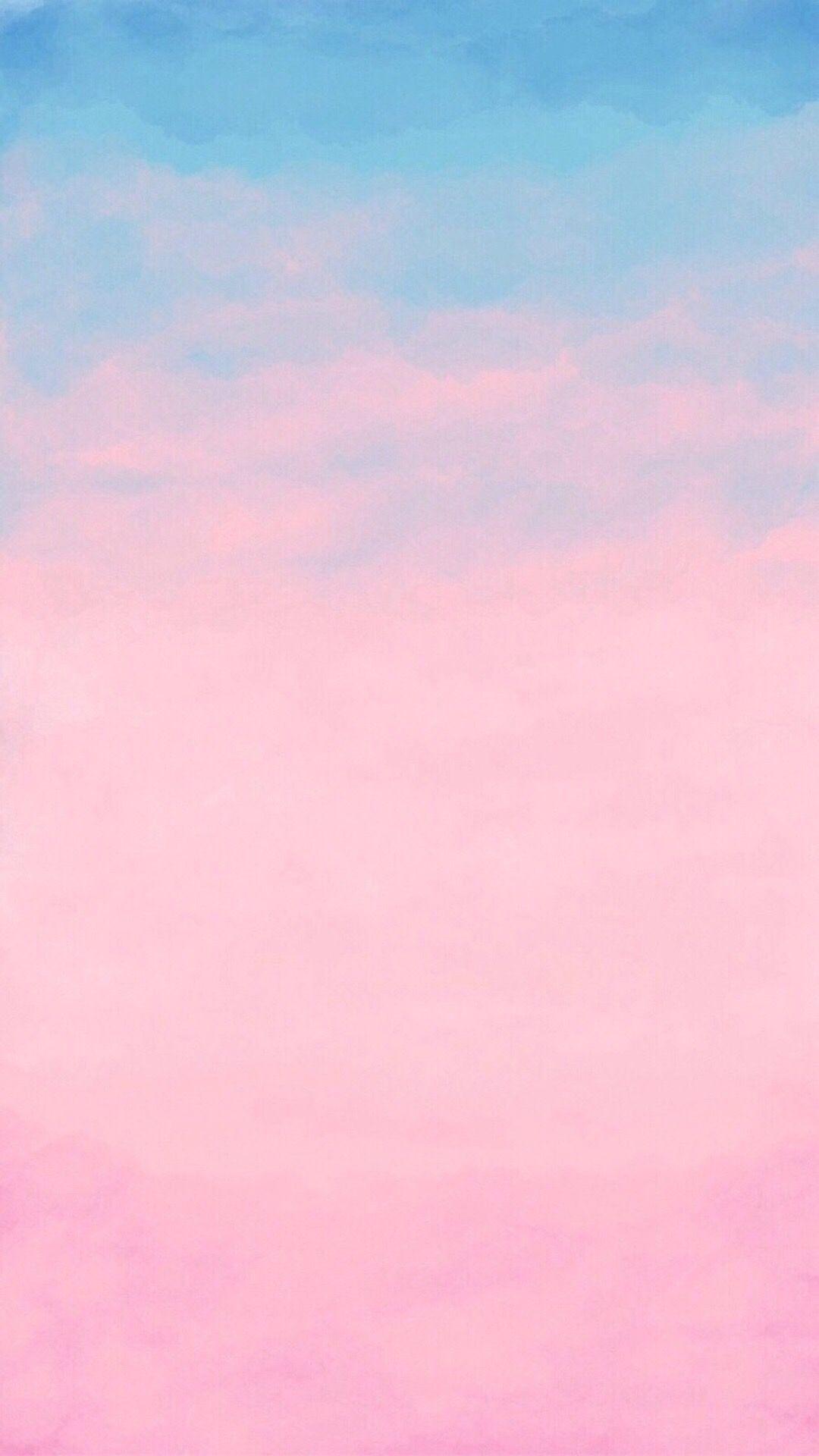 1080x1920 Nền màu hồng và xanh lam.  Fundos de cor sólida, Fundo de aquarela