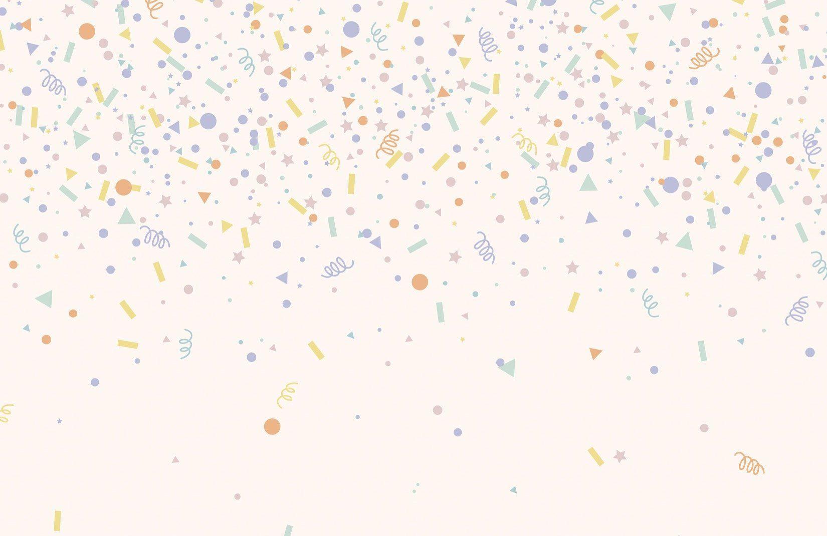 1650x1070 Pastel Confetti Party Sprinkles Wallpaper Mural