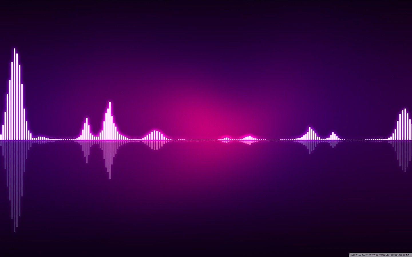 1440x900 sound Wave, Simple Background Wallpaper HD / Desktop and Mobile