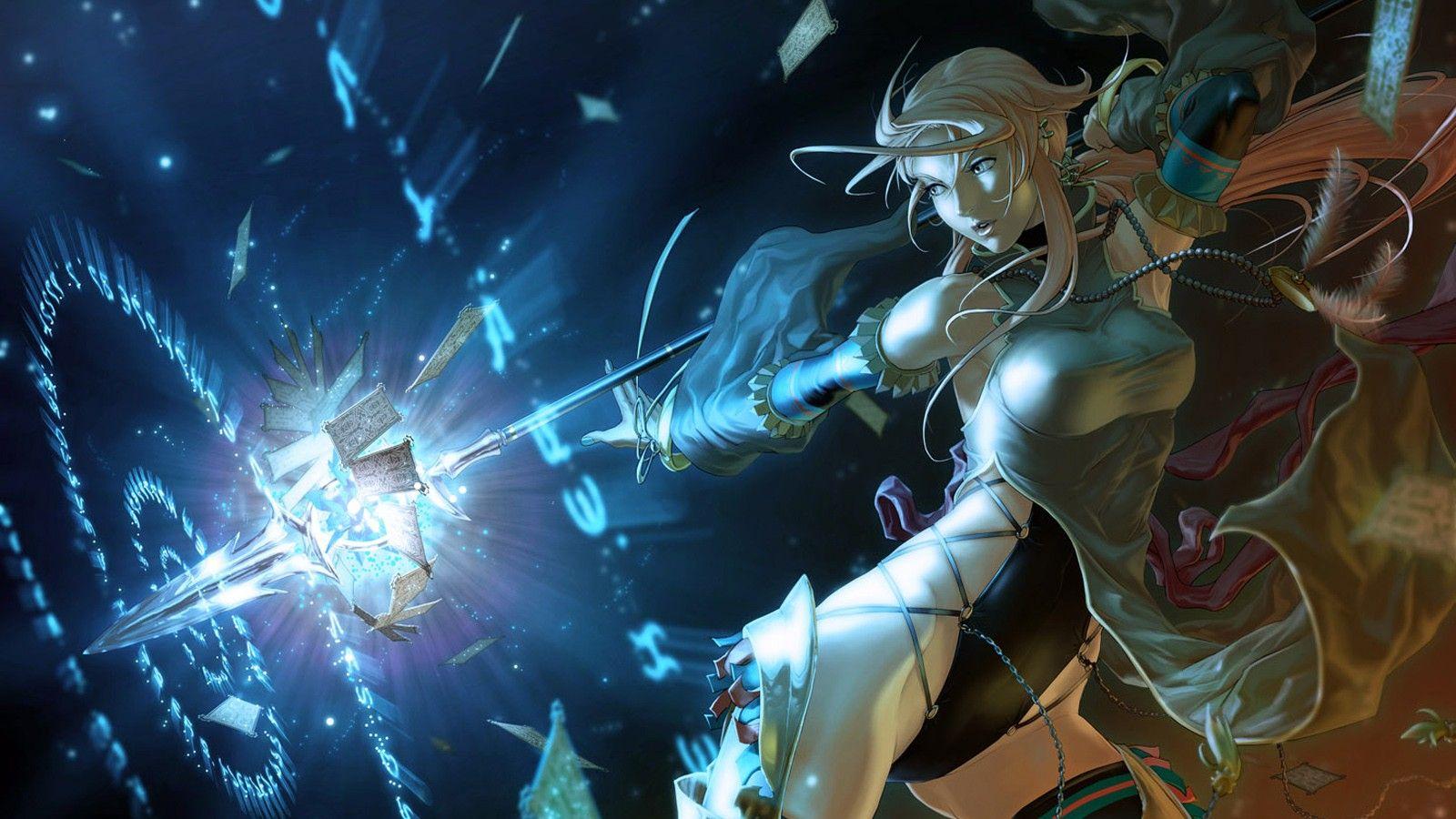 1600x900 Anime Girl Wallpaper 1600x900