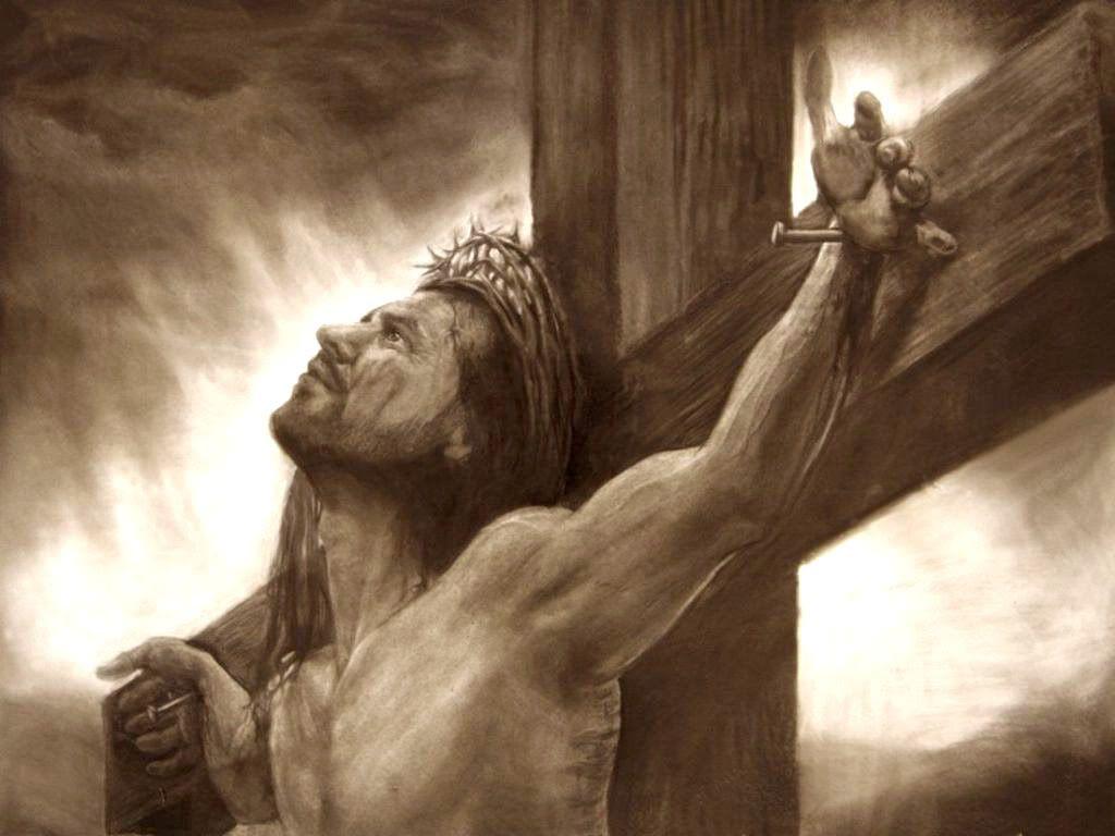 1024x768 Jesus Crucifixion Wallpaper .