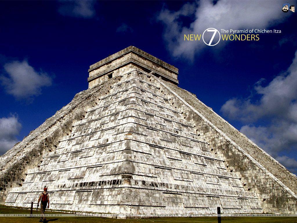 1024x768 New 7 Wonders Wallpaper