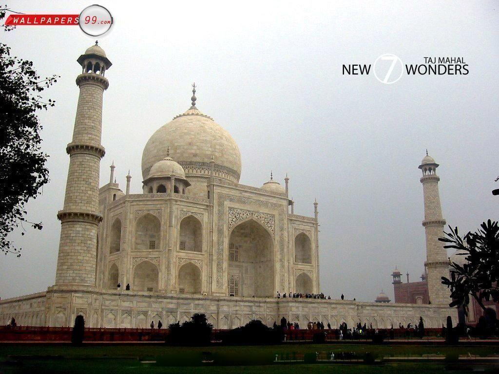 1024x768 wonders. Wonders of the world, World wallpaper, Taj mahal