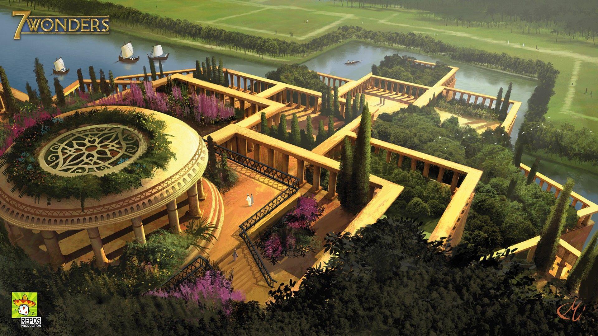 1920x1080 Video games artwork 7 Wonders wallpaperx1080