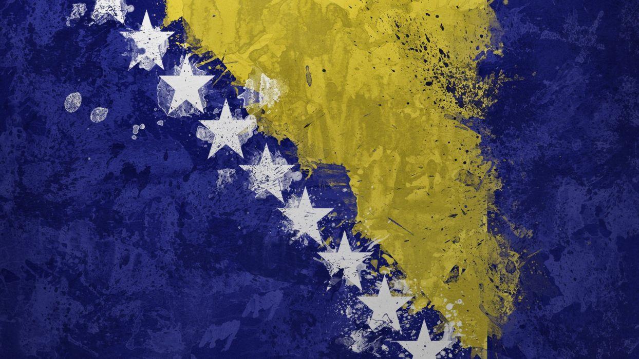 1244x700 Flags Bosnia Bosnia and Herzegovina wallpaperx1080