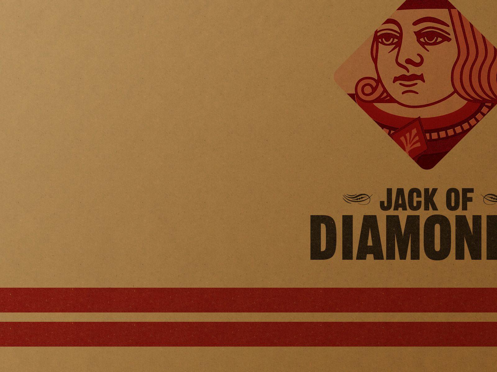 1600x1200 Vintage Jack of Diamonds wallpaper. Vintage Jack of Diamonds