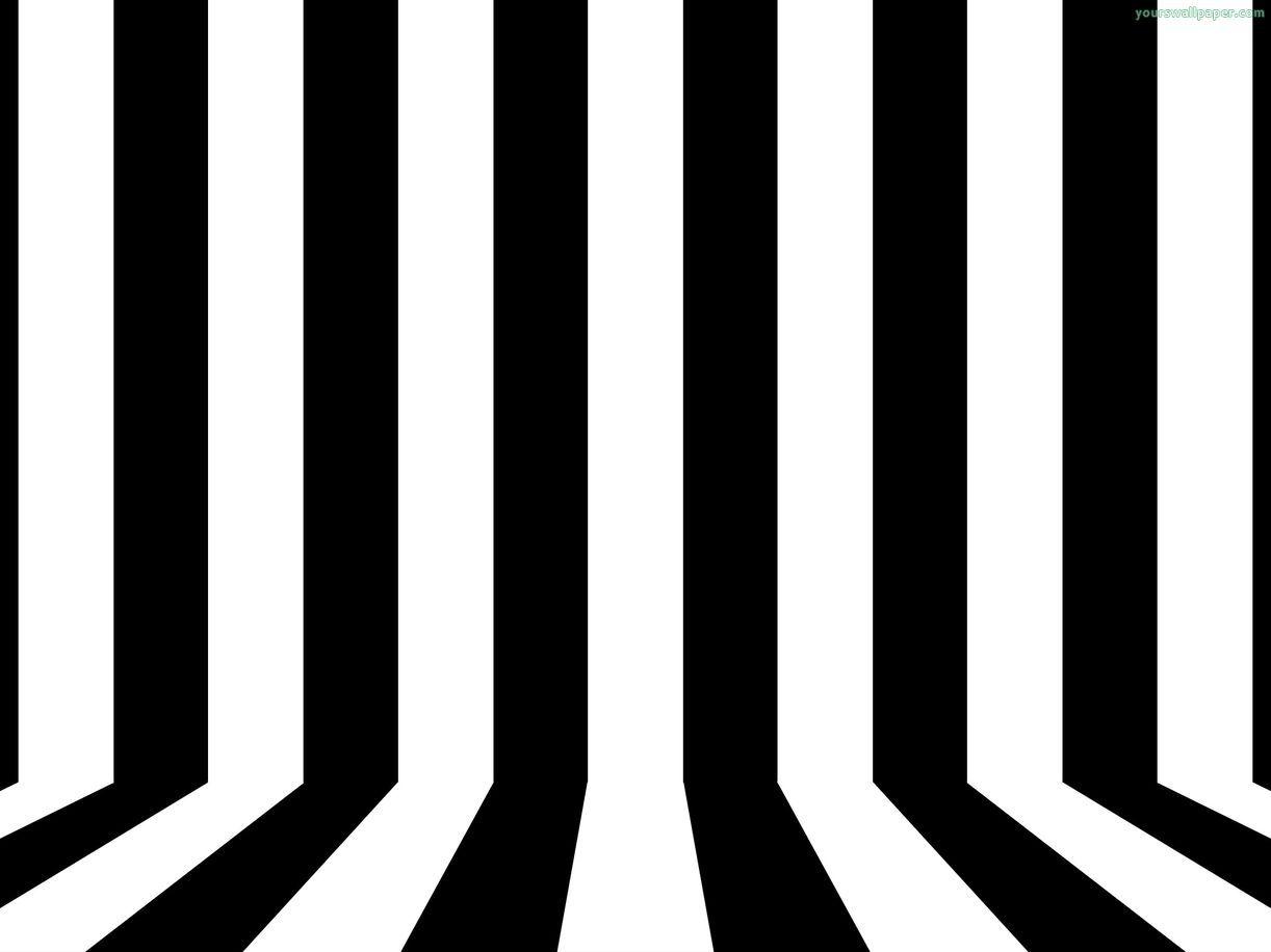 Black and White Checkered Stripes Wallpaper GKW0726 