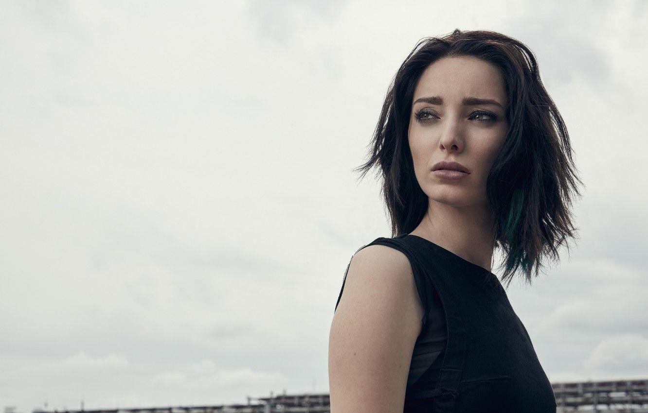 1332x850 Wallpaper look, pose, makeup, actress, the series, hair, Polaris, Emma Dumont, Emma Dumont, The Gifted, Gifted, Lorna Dane image for desktop, section фильмы