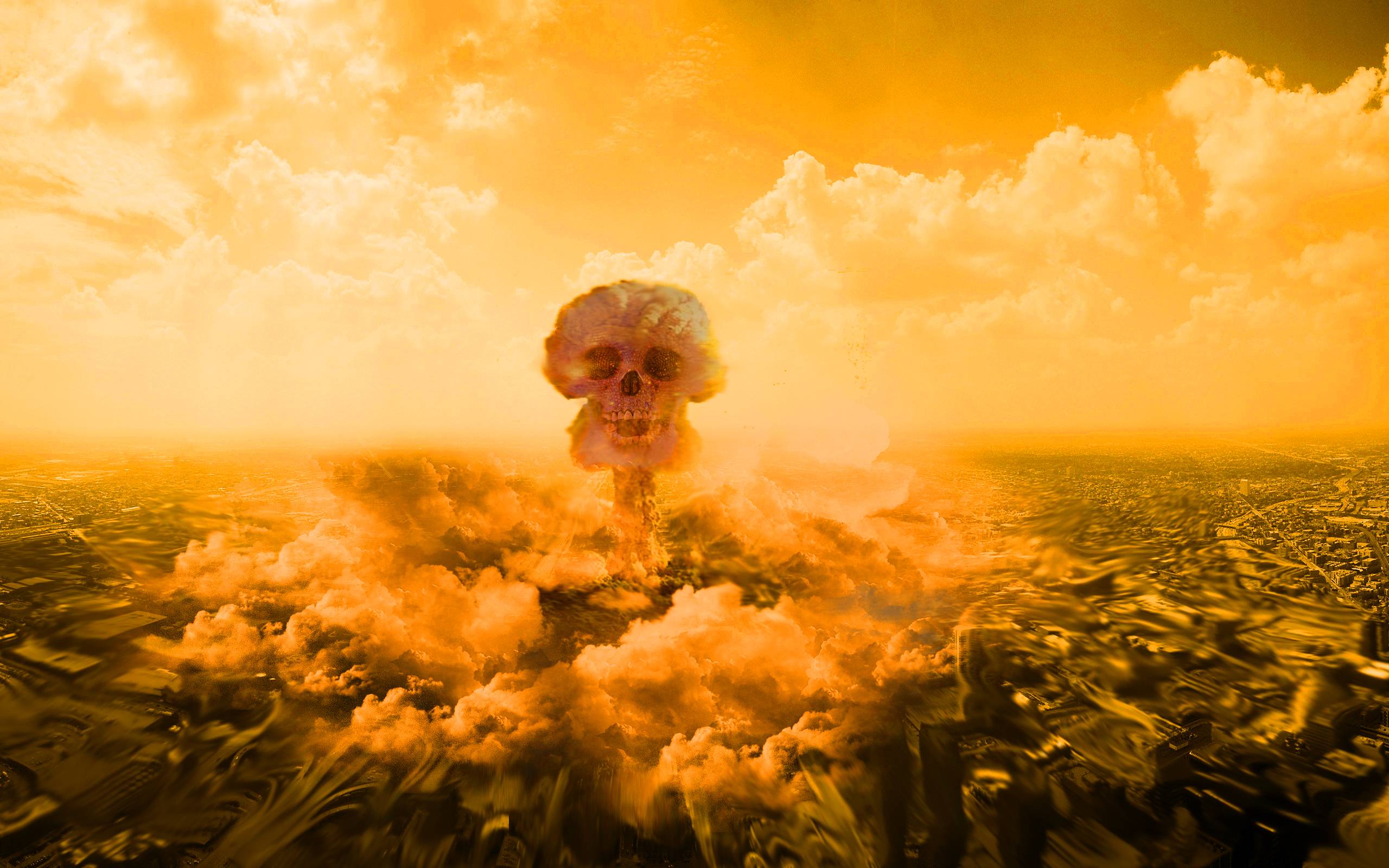 2560x1600 Nuclear Bomb Wallpaper