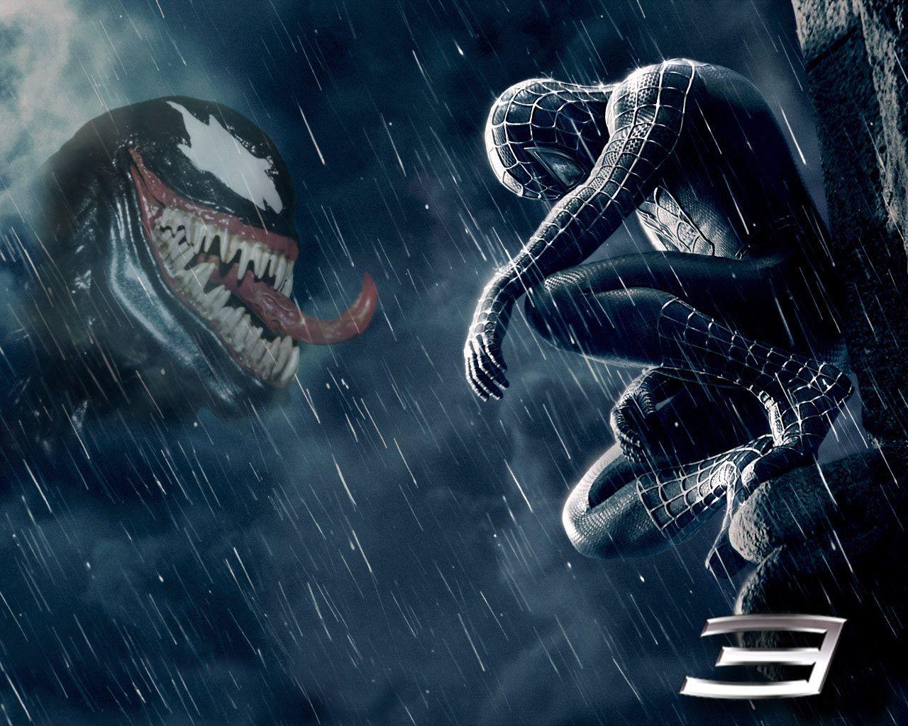 Wallpaper spiderman vs venom artwork marvel desktop wallpaper hd image  picture background 05ccba  wallpapersmug