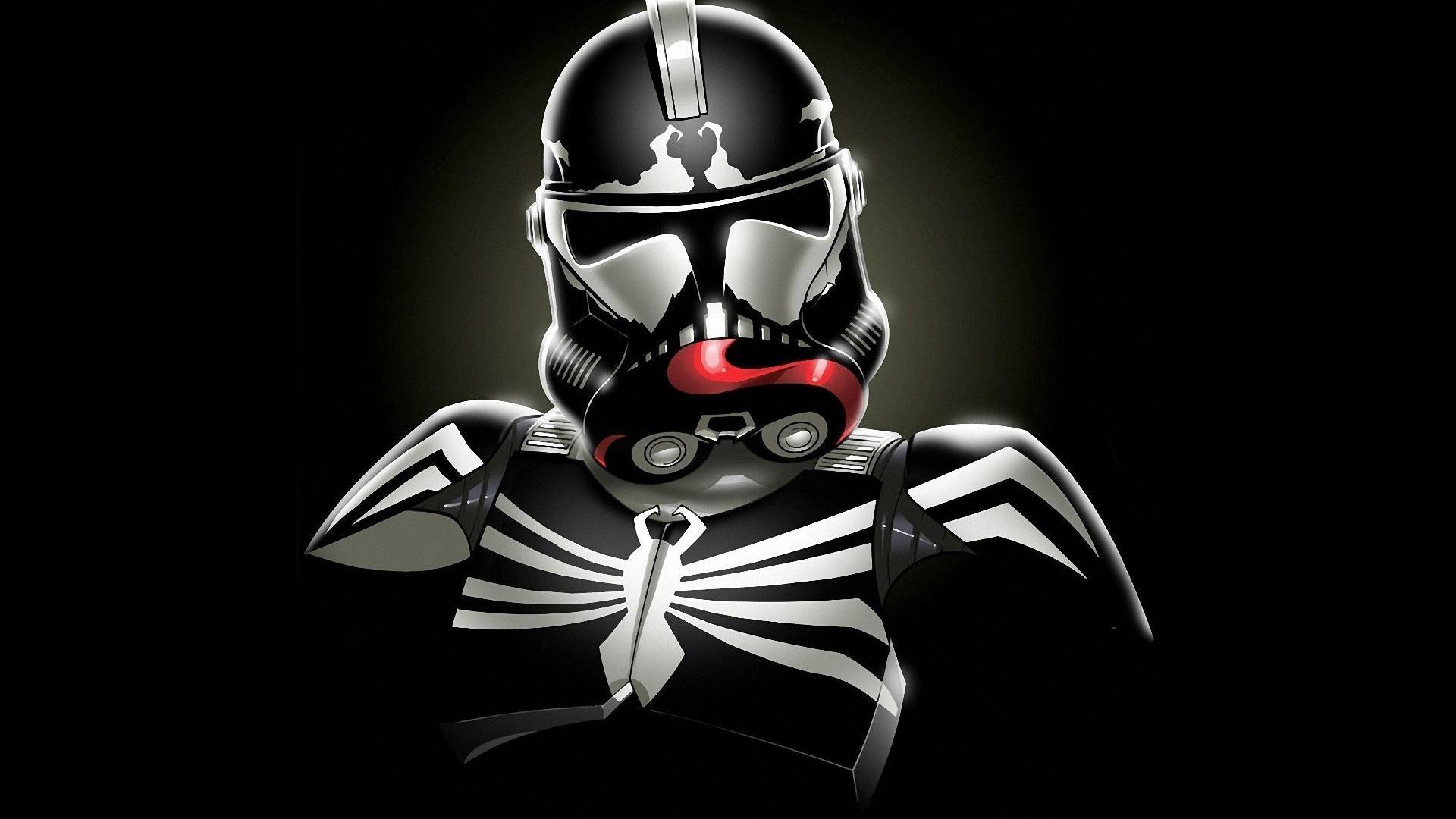 1920x1080 Marvel comics spiderman star wars venom minimalistic wallpaper