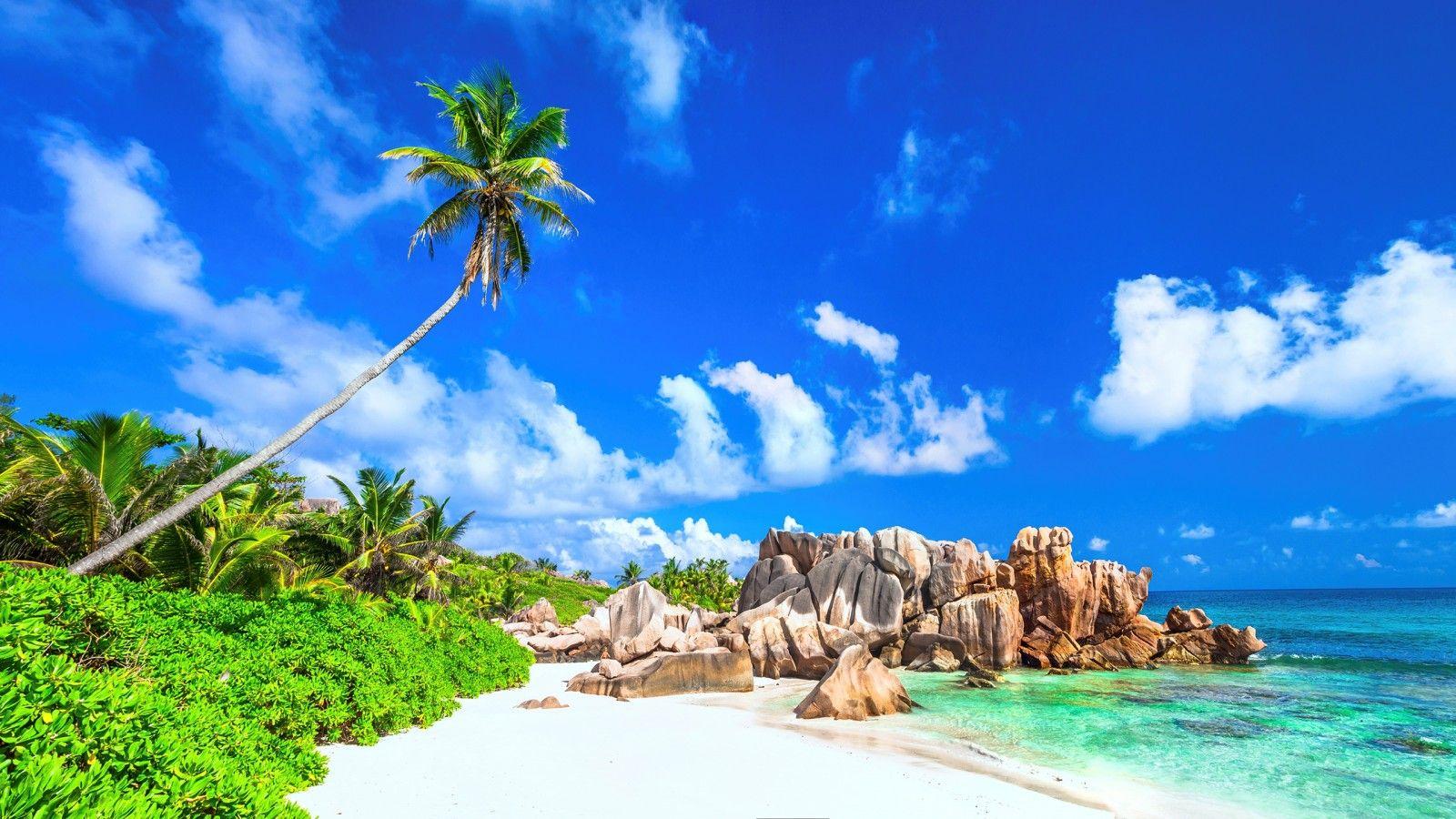 1600x900 Wallpaper Summer, Beach, Rocks, HD, Nature