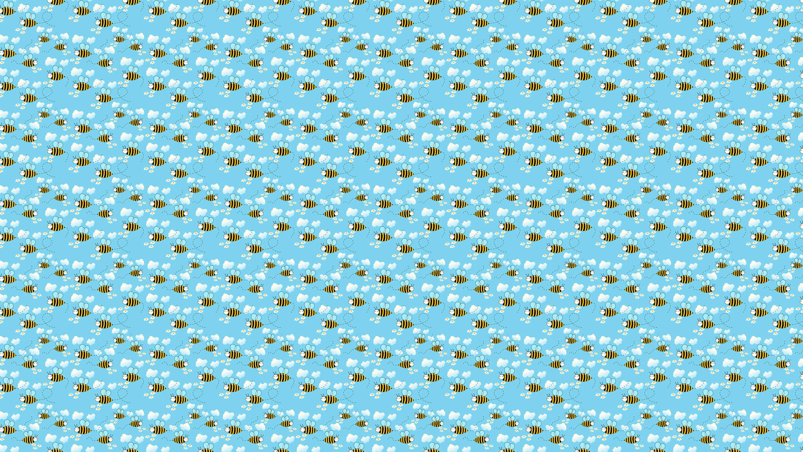 2560x1440 Bees Desktop Wallpaper
