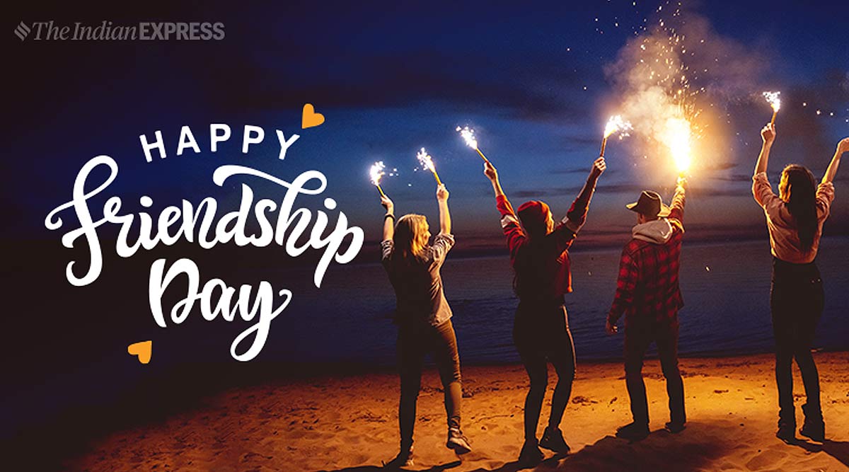 happy friendship day aesthetic wallpaper