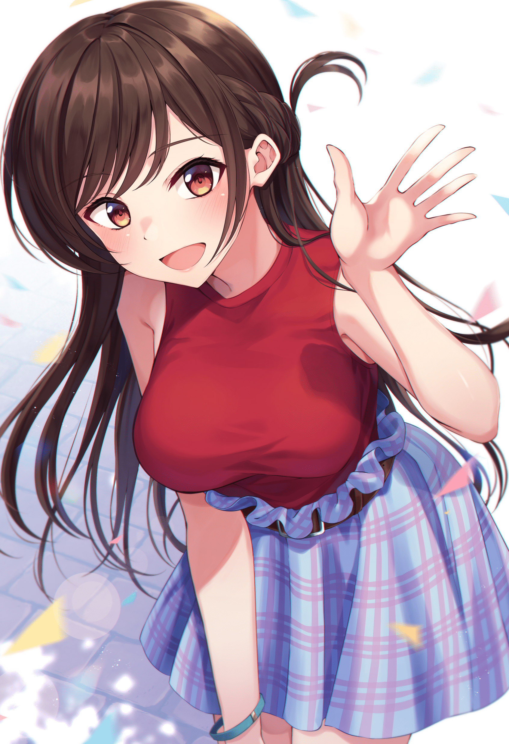 1693x2470 Kanojo Okarishimasu (Rent A Girlfriend) Anime Image Board