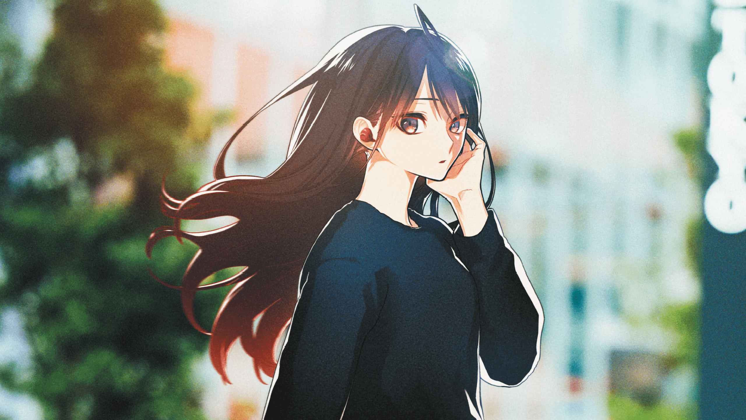 2560x1440 Kei Yonagi -Wallpaper Engine Animated in Comments- 2560x1440