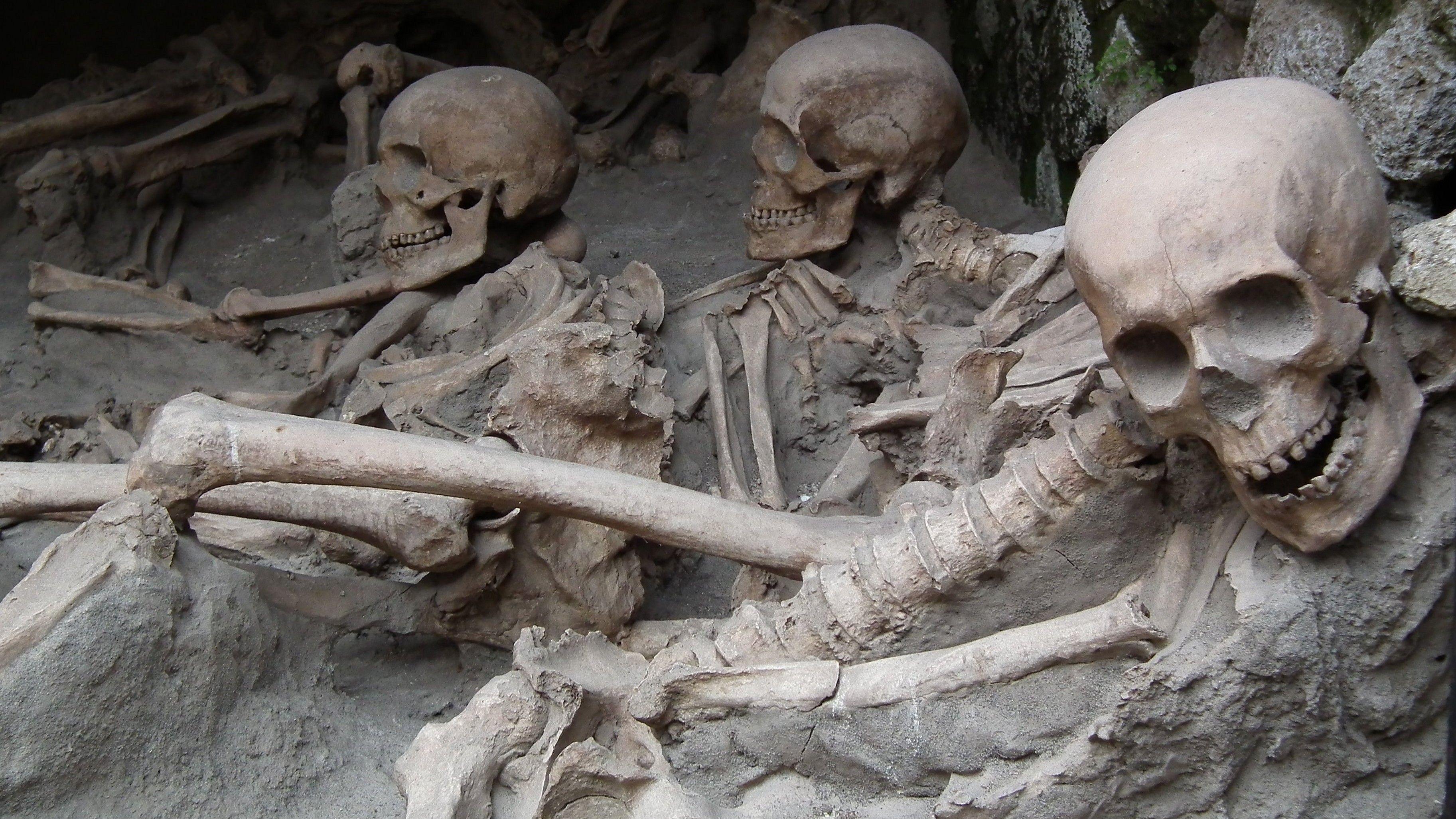 3650x2053 Archaeological excavations of ancient burial Desktop wallpaper