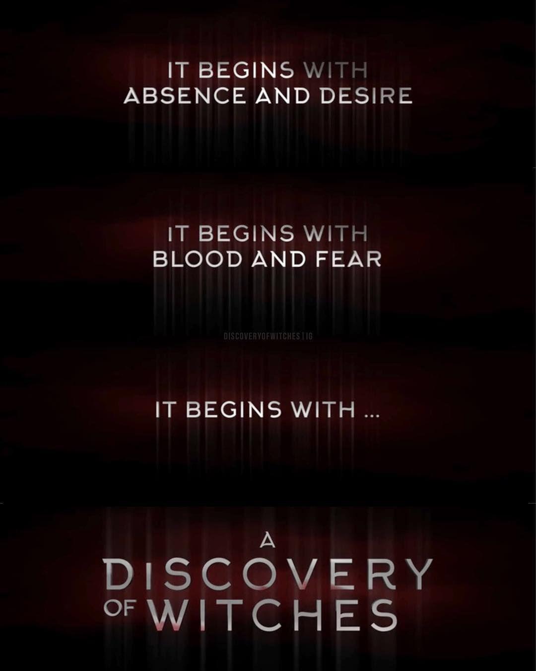 1080x1350 A Discovery of Witches. It begins. A discovery of witches