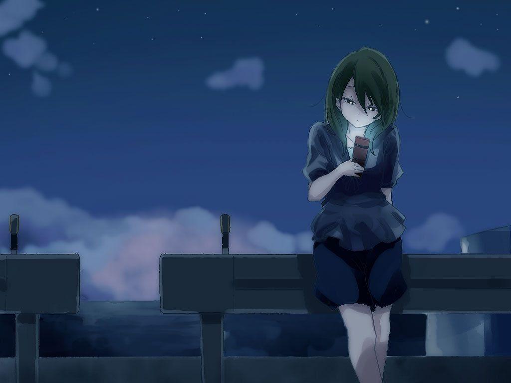 Lonely Anime Girl Wallpapers Top Free Lonely Anime Girl