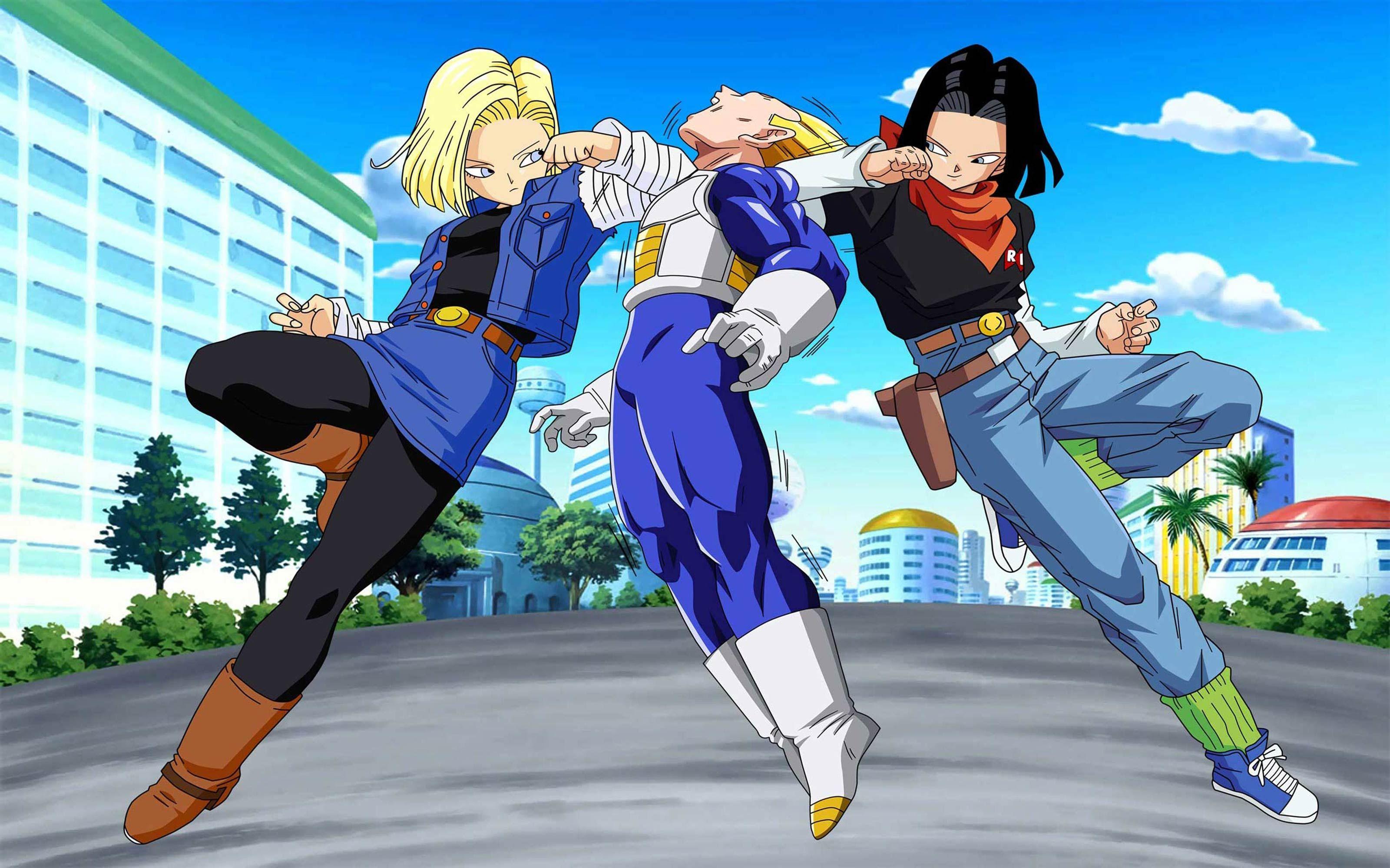3200x2000 Unique android 18 Animated Desktop Wallpaper Collection