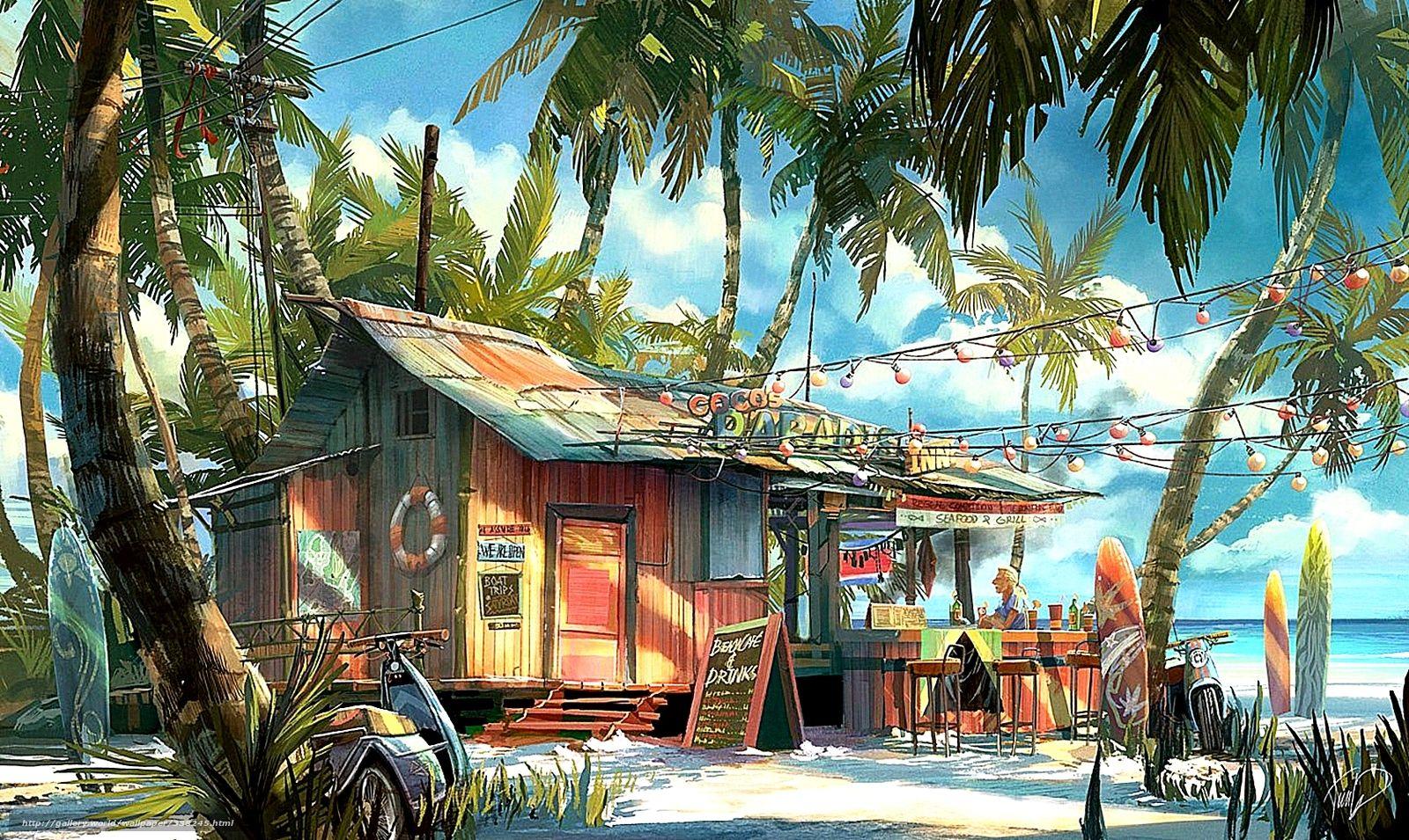 Beach Bar Wallpapers - Top Free Beach Bar Backgrounds - WallpaperAccess