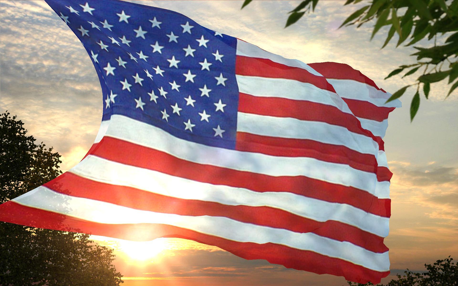 1920x1200 American Flag Wallpaper HD