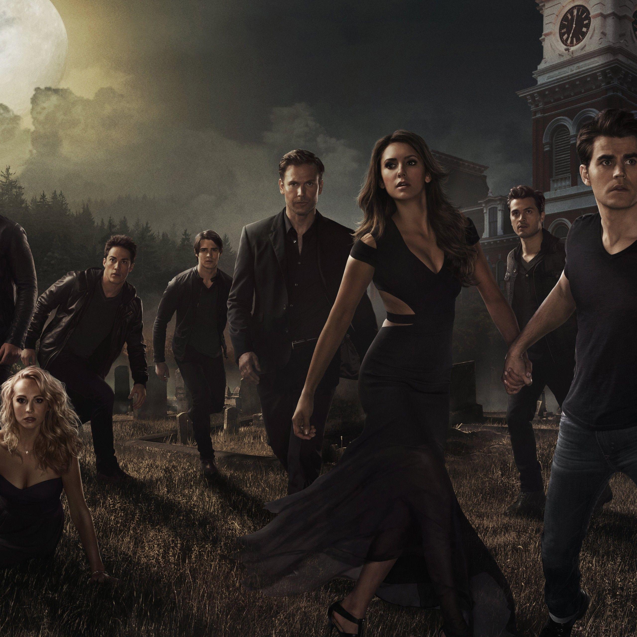 2560x2560 Wallpaper The Vampire Diaries, 4K, 8K, TV Series