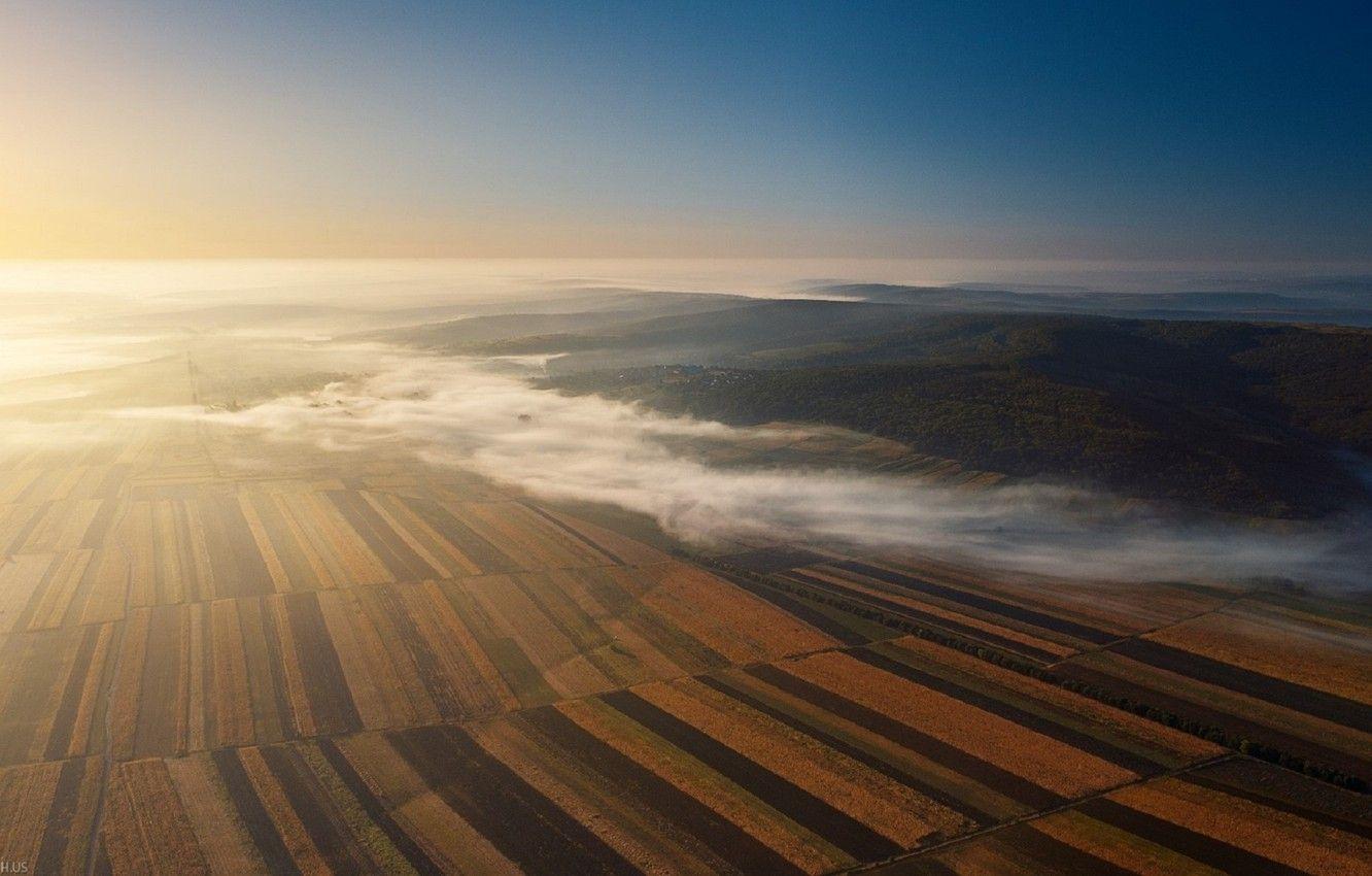 1332x850 Wallpaper field, autumn, Moldova image for desktop, section