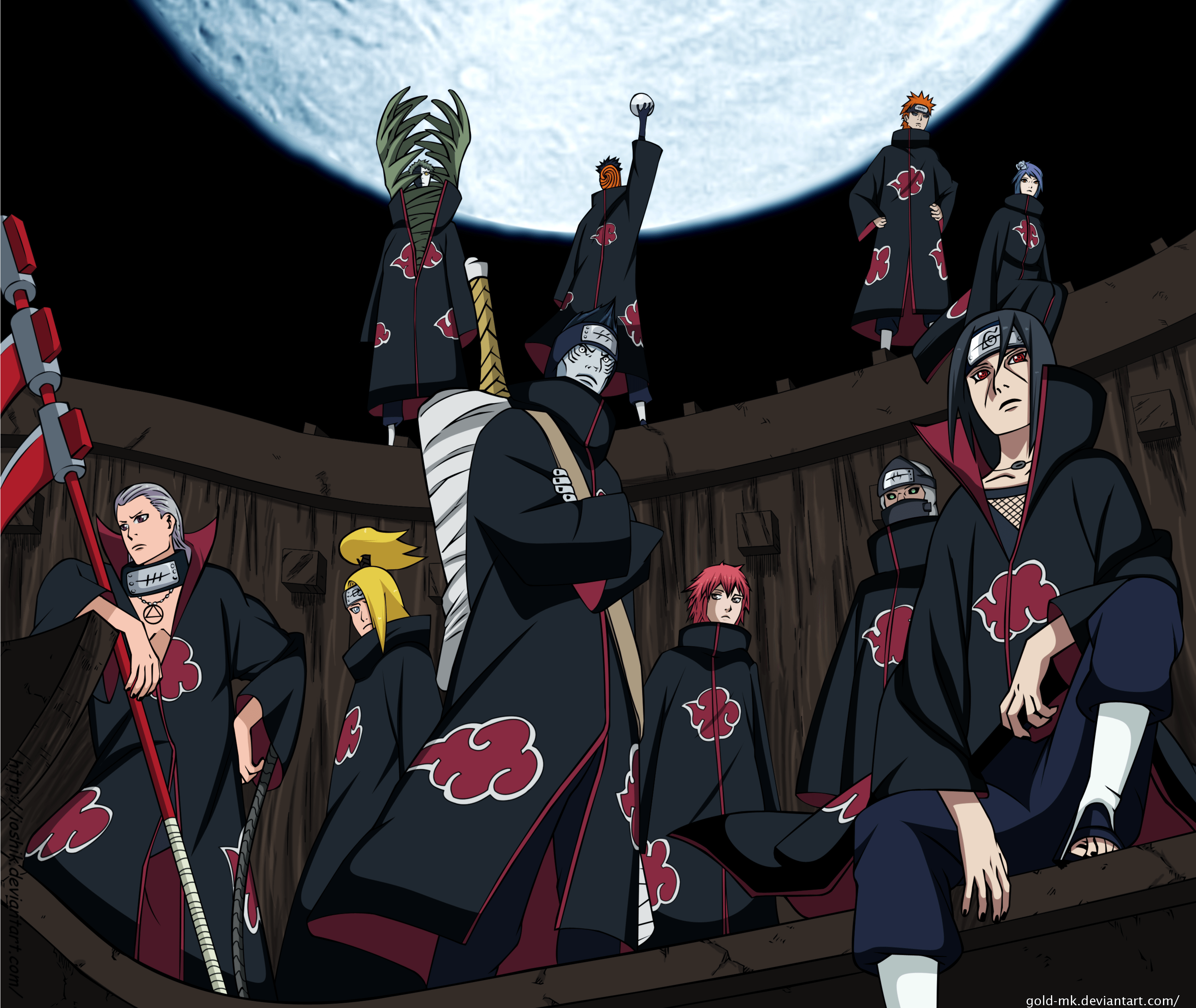 Itachi Kisame Wallpaper  Download to your mobile from PHONEKY