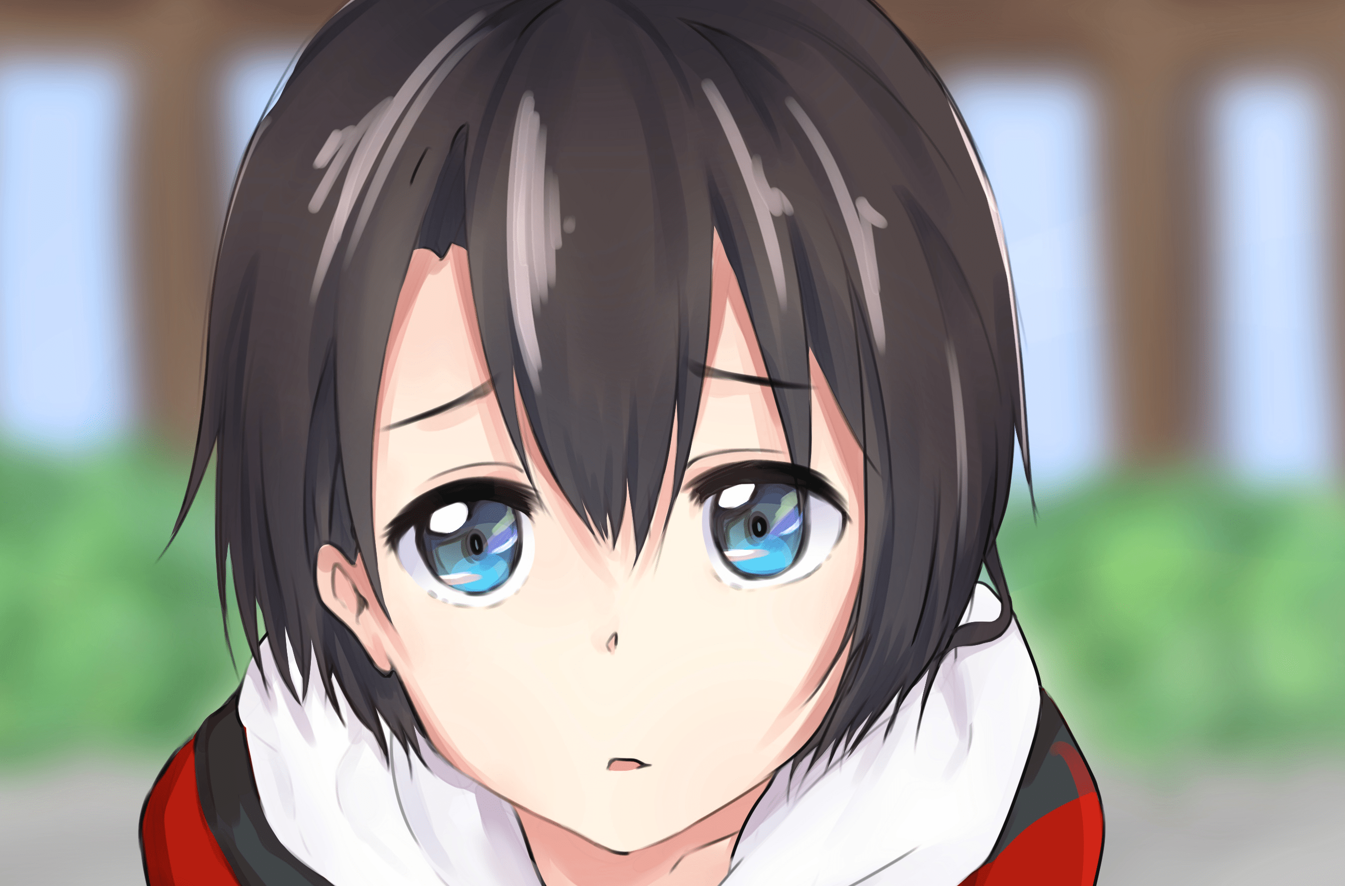 2695x1776 Yuzuru Nishimiya HD Wallpaper and Background Image