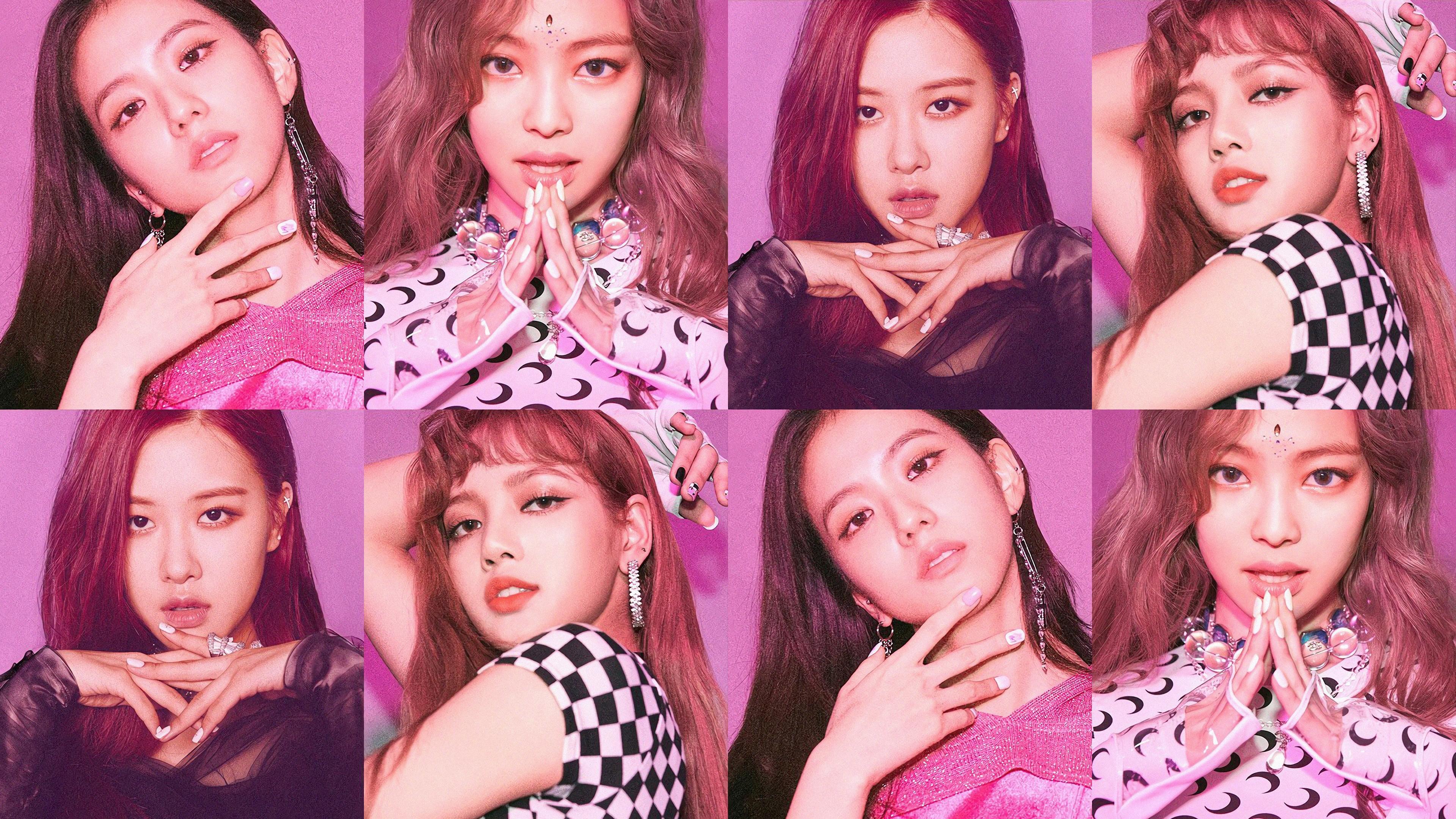 3840x2160 HD Rose Blackpink Desktop Wallpaper