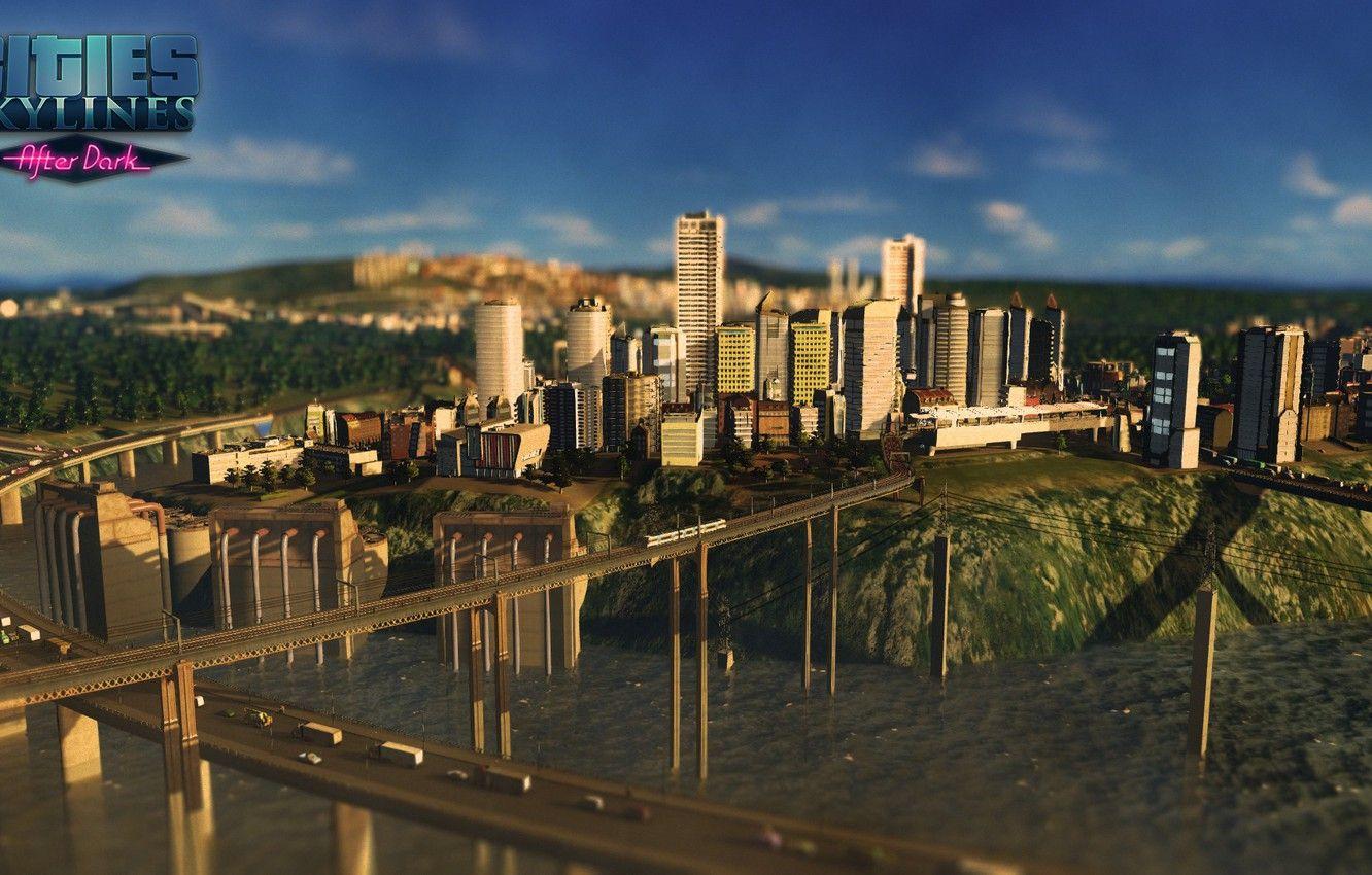1332x850 Wallpaper city, the game, screenshot, game, cities, skylines, screenshot image for desktop, section игры