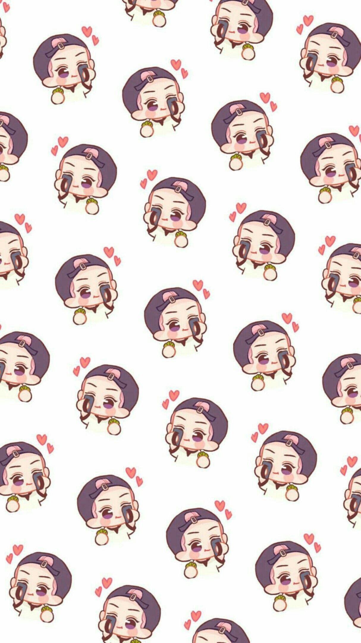 1214x2159 EXO. Exo chibi, Exo art, Exo fan art