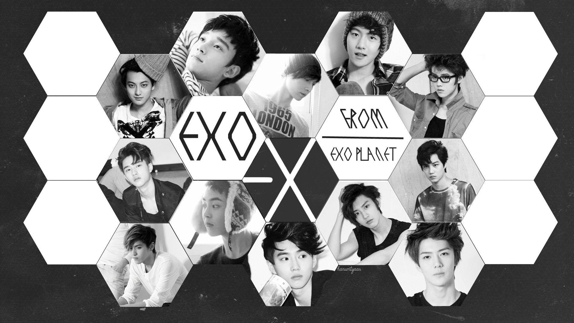 EXO Fan Art Wallpapers - Top Free EXO Fan Art Backgrounds - WallpaperAccess