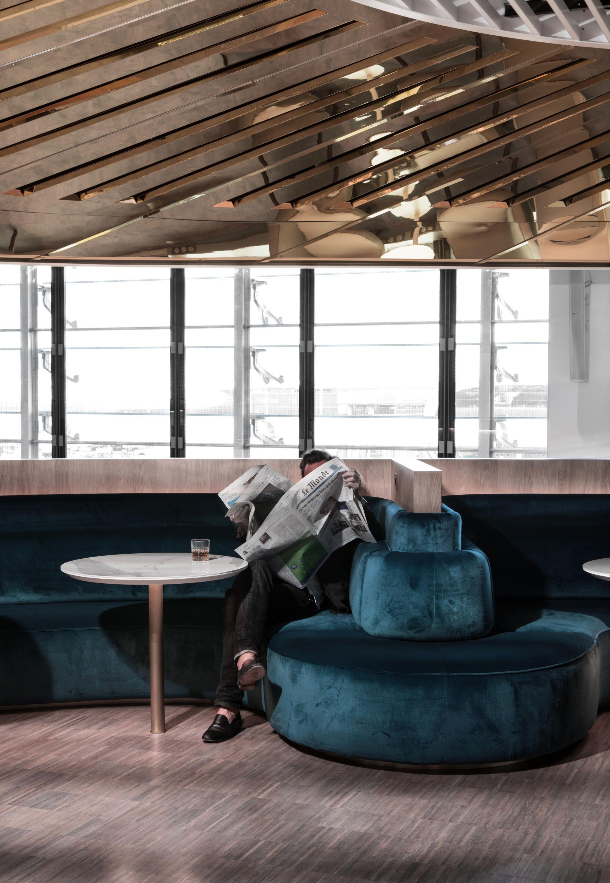 2074x3000 Sky's the limit: new airport lounges fly high