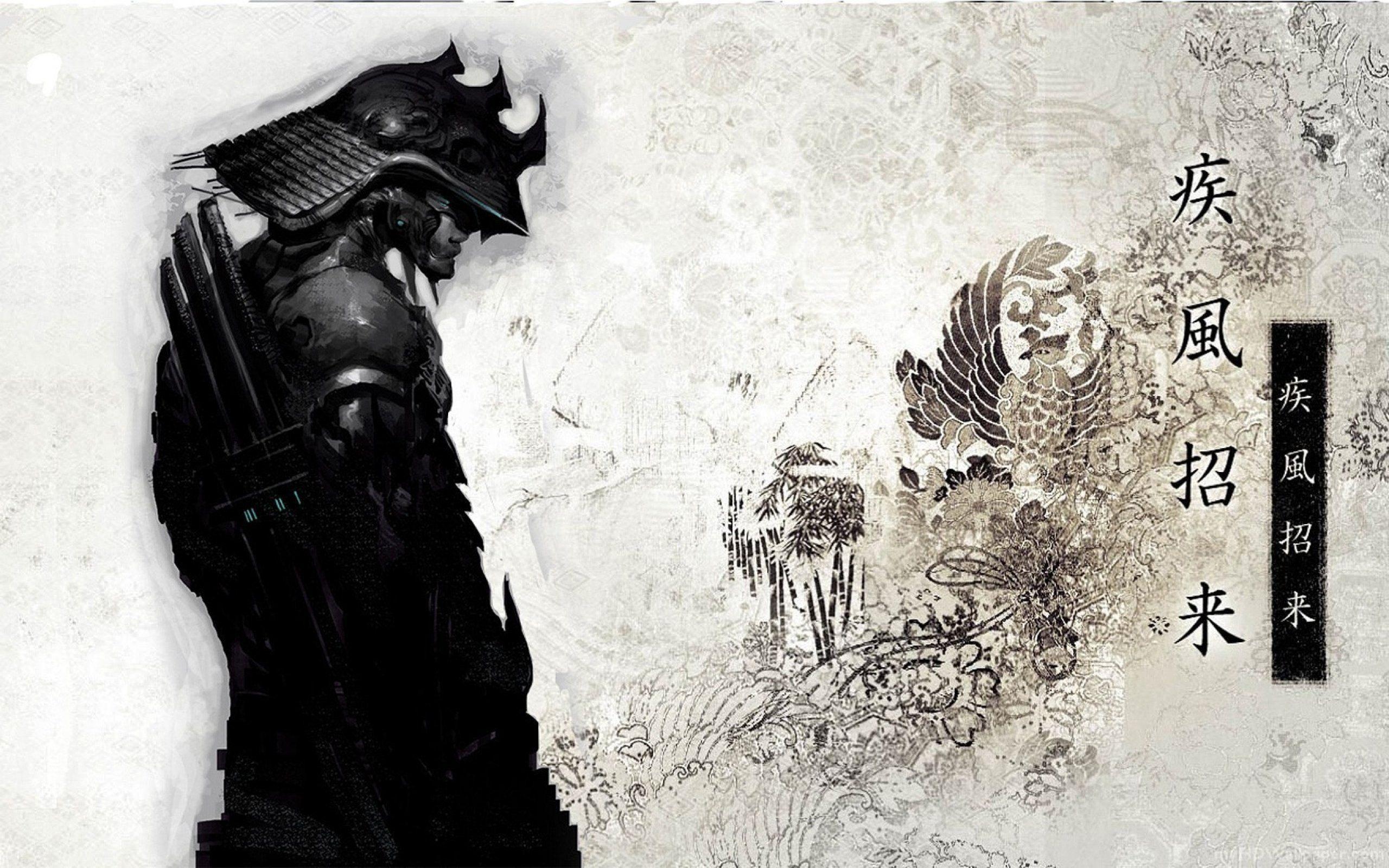 2560x1600 Samurai warrior fantasy art artwork asian wallpaperx1600